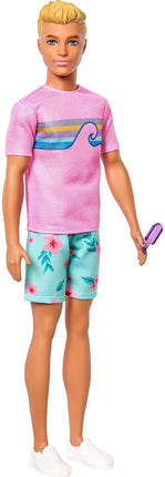 Barbie Mysteries: Mission Beach Ken Puppy & Zubehör