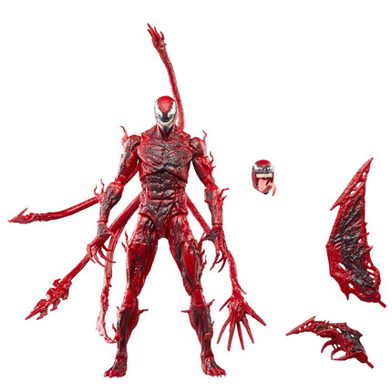 Marvel Legends Series Carnage, Venom: Let There Be Carnage Deluxe 6 Inch Collectible Action Figure, Red
