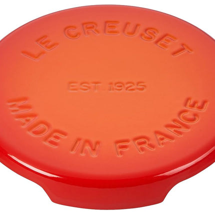 Le Creuset Enameled Cast Iron Signature Trivet, 8.8", Flame