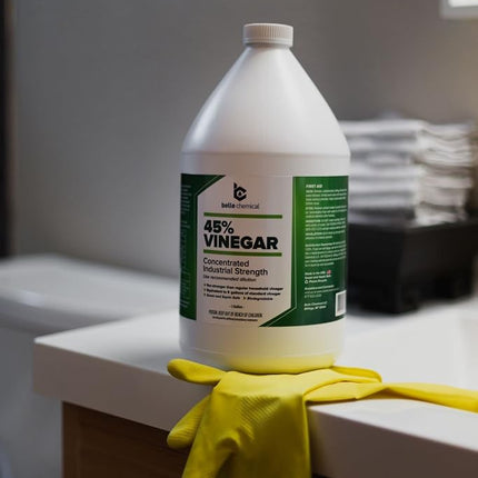 45% Pure Vinegar - Concentrated Industrial Grade (1-Gallon)