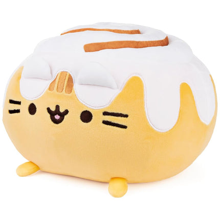 GUND Pusheen Catf� Cinnamon Roll Pusheen Plush Squisheen Cat Stuffed Toy 12"