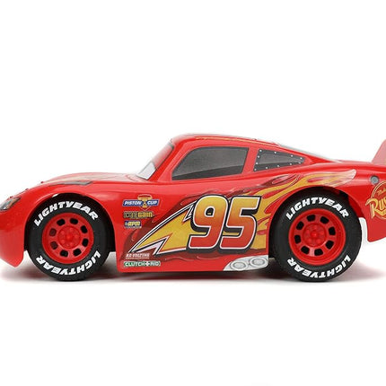 Disney Pixar Cars 1:24 Lightning McQueen RC Remote Control Car 2.4 GHz Red, Toys for Kids
