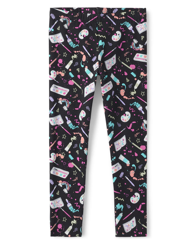 The Children's Place Girls' Printed Leggings, Arts
