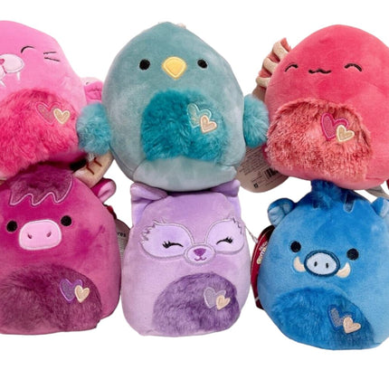 Squishmallows 2024 Valentine C Squad Set of 6 Cow 