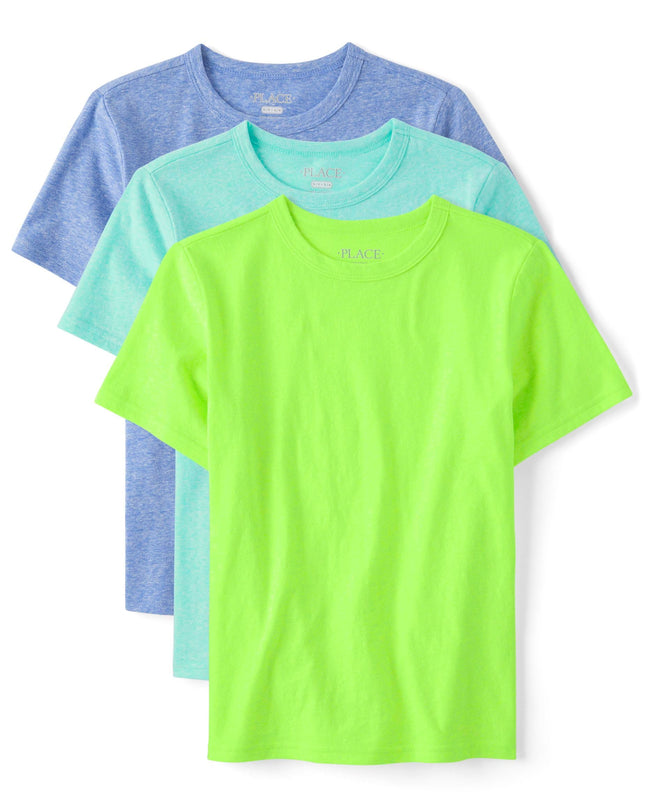 The Children's Place Boys' Short Sleeve Crew Neck 