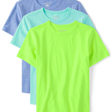 The Children's Place Boys' Short Sleeve Crew Neck 