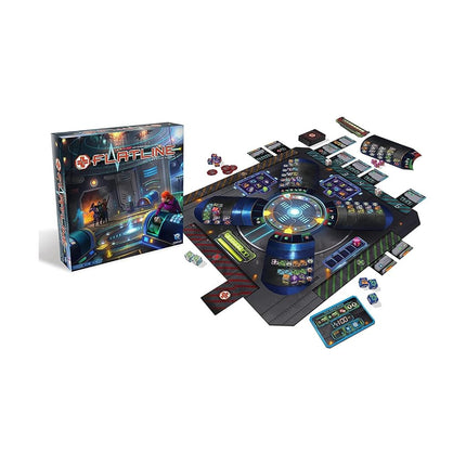 Renegade Game Studios 0565RGS Current Edition Flatline A Fuse Aftershock Board Game