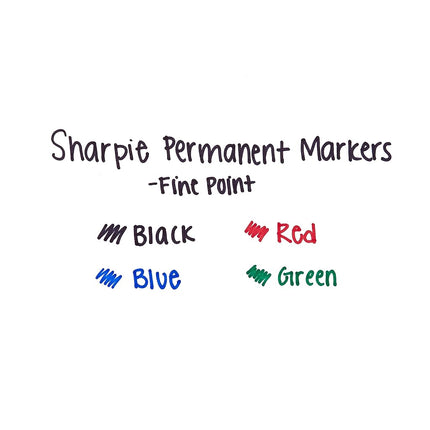 Sanford Sharpie Extreme Permanent Markers 4/Pkg-Black