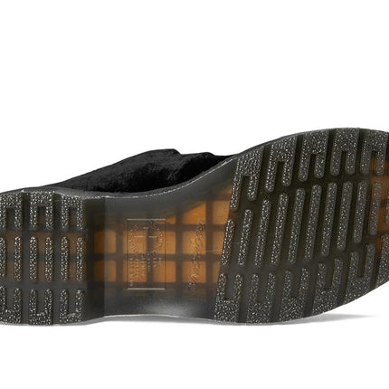 Dr. Martens Women's Vegan 8065 Mary Jane Flat, Black Velvet, 11