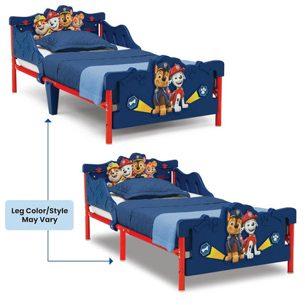 Delta Children - PAW Patrol 3D Toddler Bed, Blue