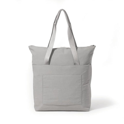 Bolsa cruzada Baggallini Swift Mini para mujer - Bolso pequeño de viaje de 4.5x7 con correa cruzada y RFID, B-lite plateado arena, talla única