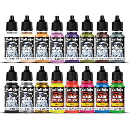 Vallejo Model Color Set 70257 Wargame Special (16x18ml)