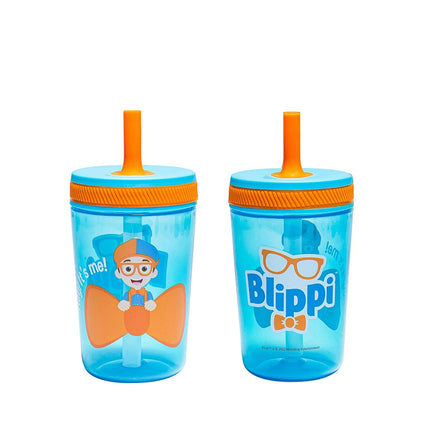 Zak Designs Blippi Kelso 15oz Leak-Proof Toddler S
