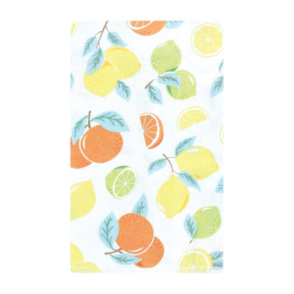 Lot de 10 linges d'épaule en flanelle pour bébé Hudson Baby, Citrus Mint, taille unique