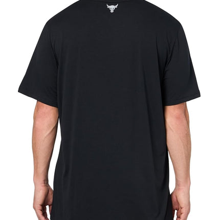 Under Armour - Camiseta Iron 7 Project Rock para hombre, color negro (001), talla: mediana