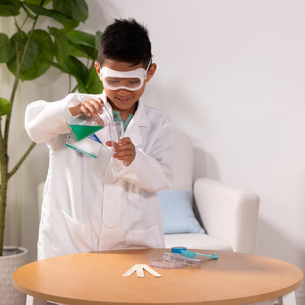 Melissa & Doug Scientist Role Play Costume Set,