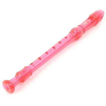 YAMAHA YRS-20BP Recorder - Soprano Recorder, Baroque fingering, Translucent Pink, Standard