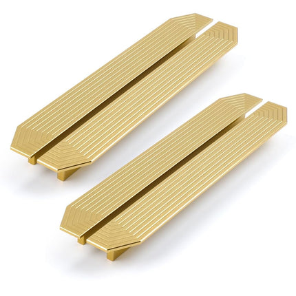 BaiNong Brass Cabinet pulls Brushed Drawer pulls M
