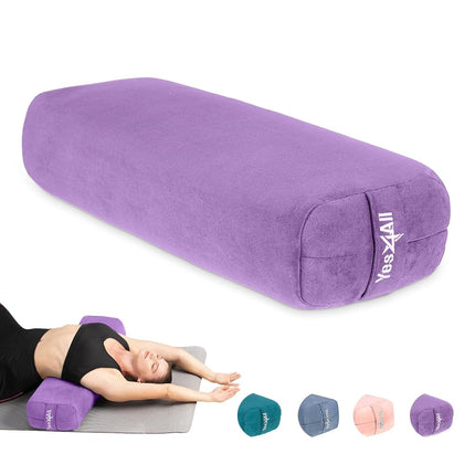 Yes4All Triple-Layer Sponge Bolster Pillow for Res
