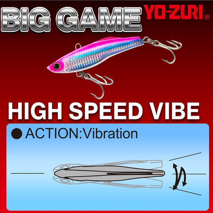 Yo-Zuri R1303-CDR High Speed Vibe, Color, Dorado, 130mm 5-1/4"