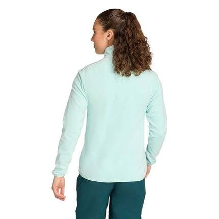 adidas Women's Terrex Multi Essentials Half Zip Fleece Jacket, semi flash aqua, S