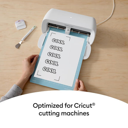 Cricut Printable Vinyl, Transparent, 8.5" x 11" (40)