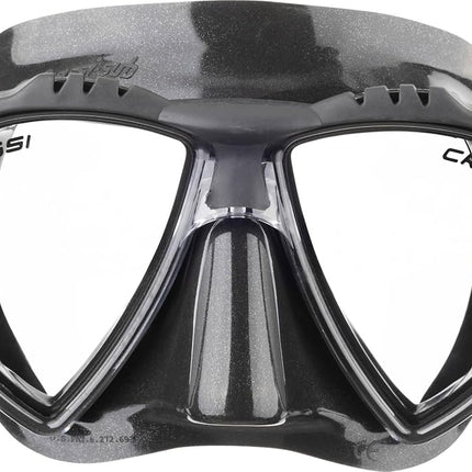 Cressi Adult Matrix Snorkelling Mask - Black