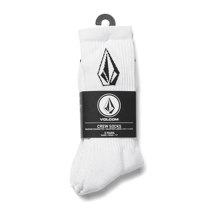 Volcom Men's Full Stone White Flexfit Hat S/M