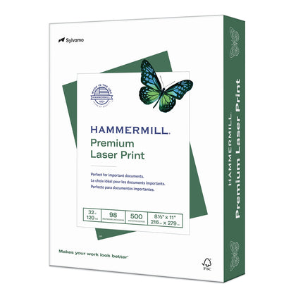 Hammermill Printer Paper, Premium Laser Print 32 l