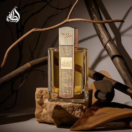 Lattafa Angham Eau de Parfum Spray for Unisex, 3.4 Ounce