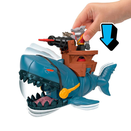 Fisher-Price Imaginext Pirate Shark vs Crocodile Playset