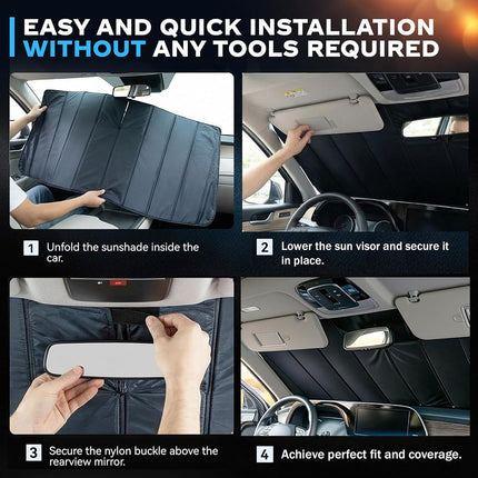 TATMAKLOONG Windshield Sun Shade for Le-xus RX RX350/RX450h 2016-2022