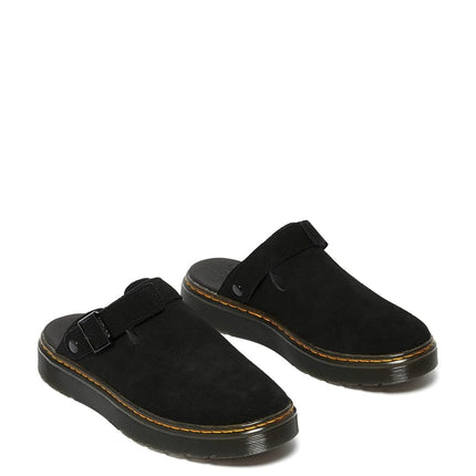 Dr. Martens Unisex Carlson Slippers, Black, 4.5 US