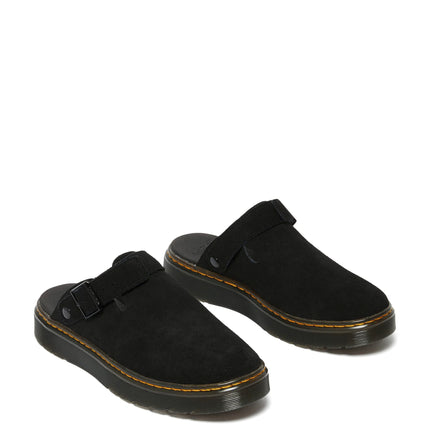 Dr. Martens Unisex Carlson Slippers, Black, 4.5 US