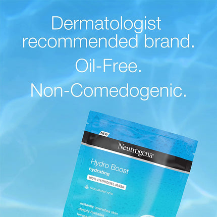 Neutrogena Hydro Boost Hydrating Hydrogel Mask, 1 Single Use Mask