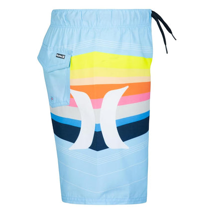 Maillot de bain Hurley pour garçons, à enfiler, Blue Dream, Small