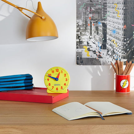 Learning Resources Big Time Student Clock, Ages 5+, Hands-On Time Teaching Aid, Colour-Coded Educational Toy for Early Maths & Telling Skills