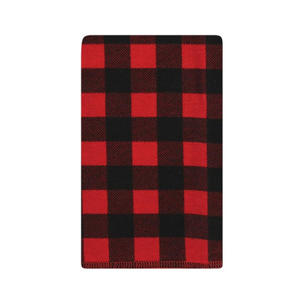 Hudson Baby Unisex Baby Cotton Flannel Burp Cloths, Christmas Scene, One Size