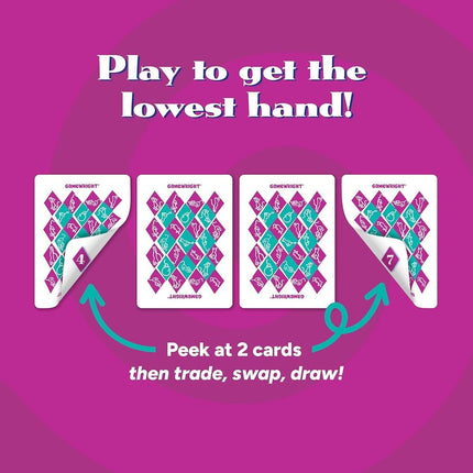 Gamewright | Rat-a-tat Cat Game | Card Game | Ages 6+ | 2-6 Players | 20 Minutes Playing Time, Multicolor, 5 Inches