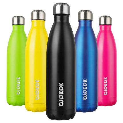 BJPKPK 25oz Insulated Steel Water Bottles Travel S