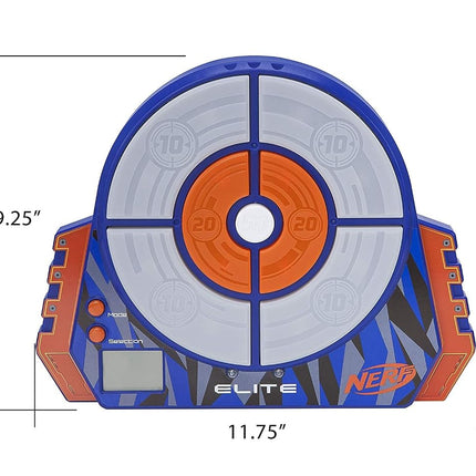 Jazwares Nerf Elite Dianas Digitales, Lanzador de Dardos, Plástico, 0.45 kg