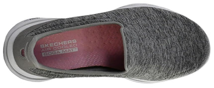 Skechers Women's Go Walk 5-Honor Sneaker, Grey, 3.5 UK