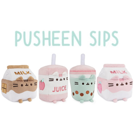 GUND Pusheen 6in Boba Tea Sorber