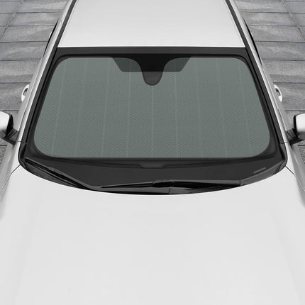 Motor Trend Front Windshield Sun Shade - Jumbo Accordion Folding Auto Sunshade for Car Truck SUV - Blocks UV Rays Sun Visor Protector - Keeps Your Vehicle Cool - 66 x 27 Inch (Gray)