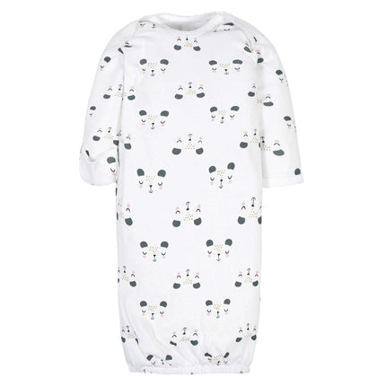 Robes 4 pièces pour bébés filles Gerber, rose ourson, prématuré