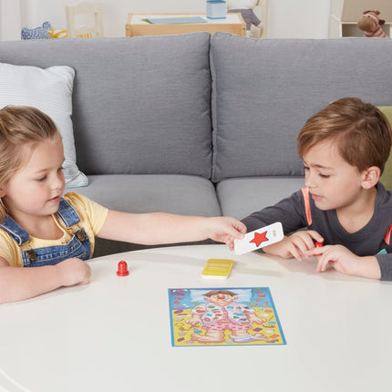 Juego de mesa Operación Junior de Hasbro Gaming | Juego de Operación para niños pequeños | Edad: 3 años en adelante | De 2 a 4 jugadores | Juegos preescolares | Juegos divertidos para preescolares