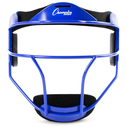 Champion Sports FMYBL Softball Fielder's Face Mask, Blue