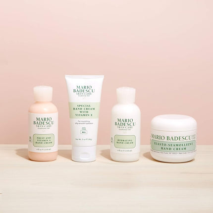 Crema de manos de rosas con vitamina E de Mario Badescu para mujer - Crema de 3 oz