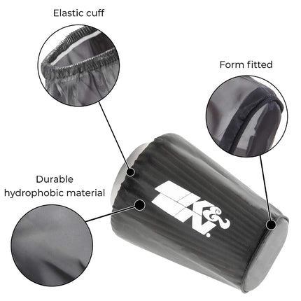 K&N Filters YA-4504-TDK Motorcycle Air Filter Wrap