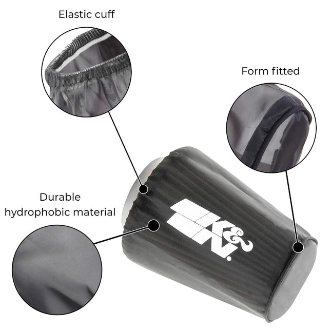 K&N Filters RU-2590DK Car and Motorcycle Air Filter Wrap